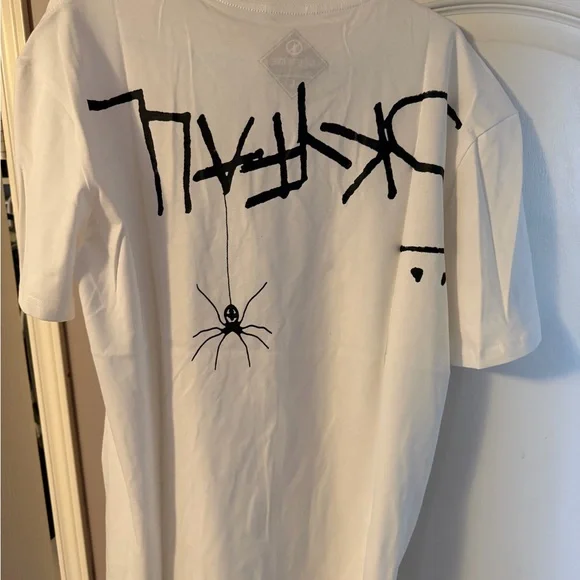 Spider Rodeo White Graphic Tee - Picture 2 of 2